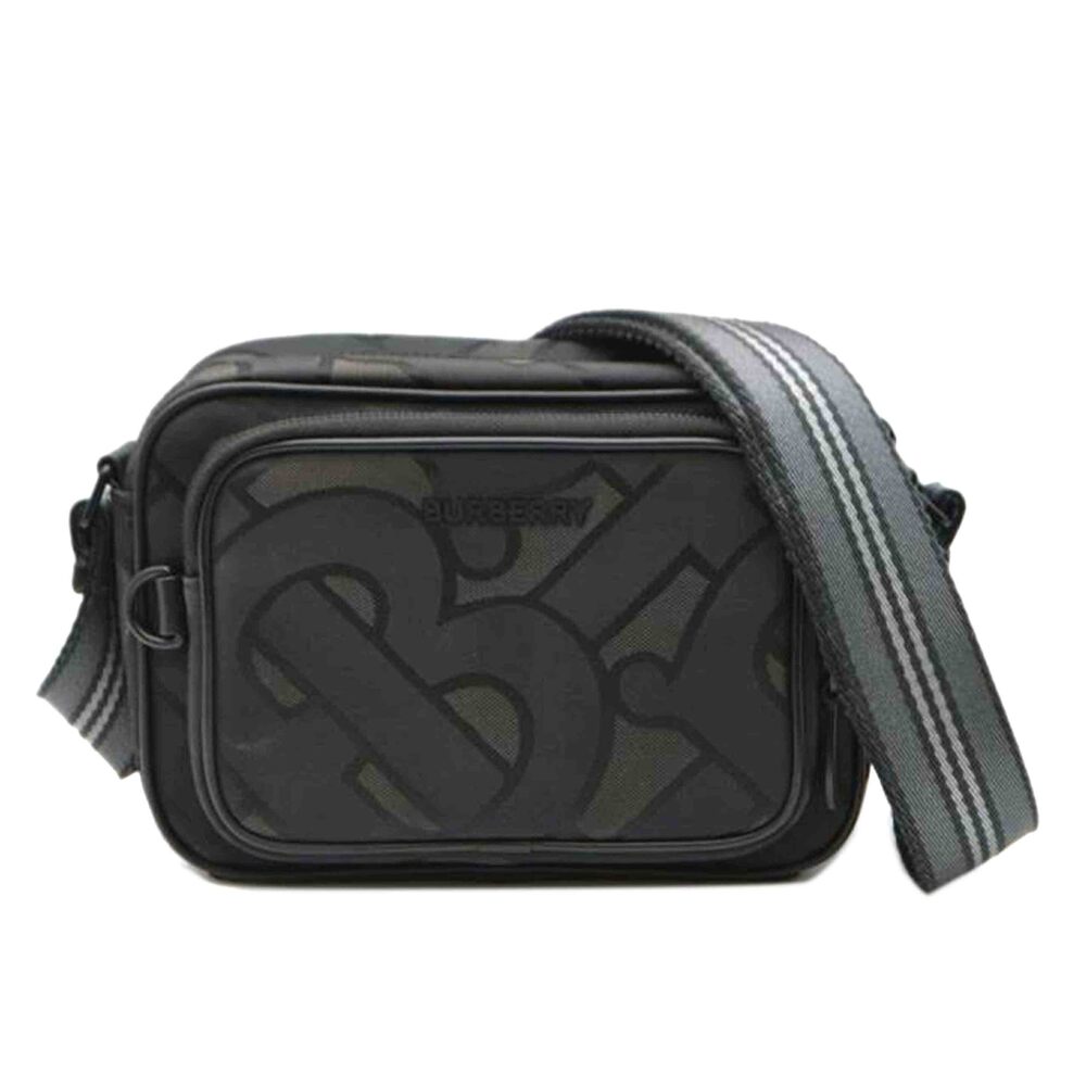 Burberry Monogram Jacquard Paddy Shoulder Bag
